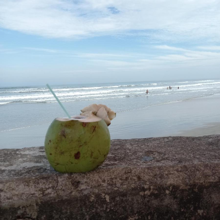 Otimo Apartamento Condominio Frente A Praia Mongaguá Exterior foto